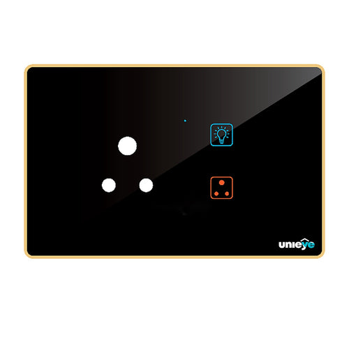 Edge Color Touch 2 Switch 1 Socket 6A