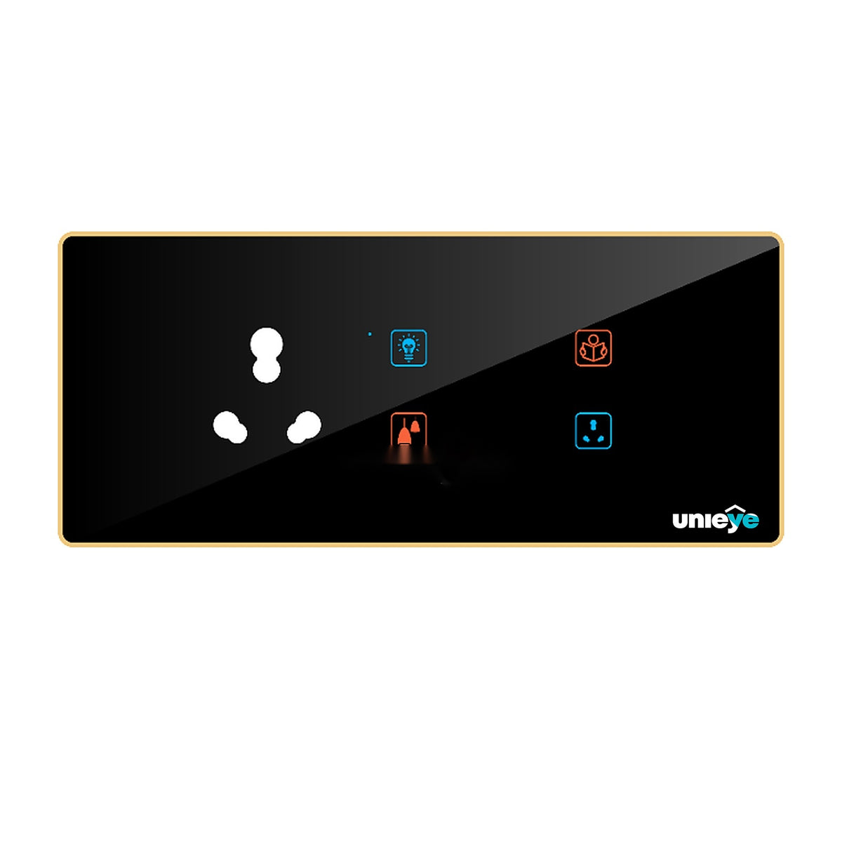 Edge Color Touch 4 Switch 1 Socket 16A