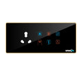 Edge Color Touch 6 Switch 1 Socket 16A