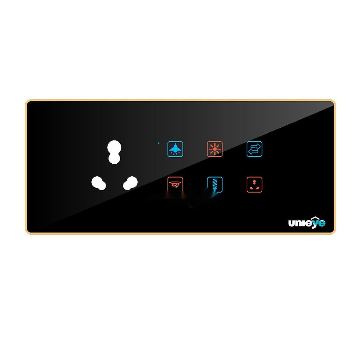 Edge Color Touch 6 Switch 1 Socket 16A