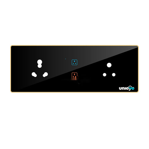 Edge Color Touch 2 Switch 1 16A 2 Socket 1 16A