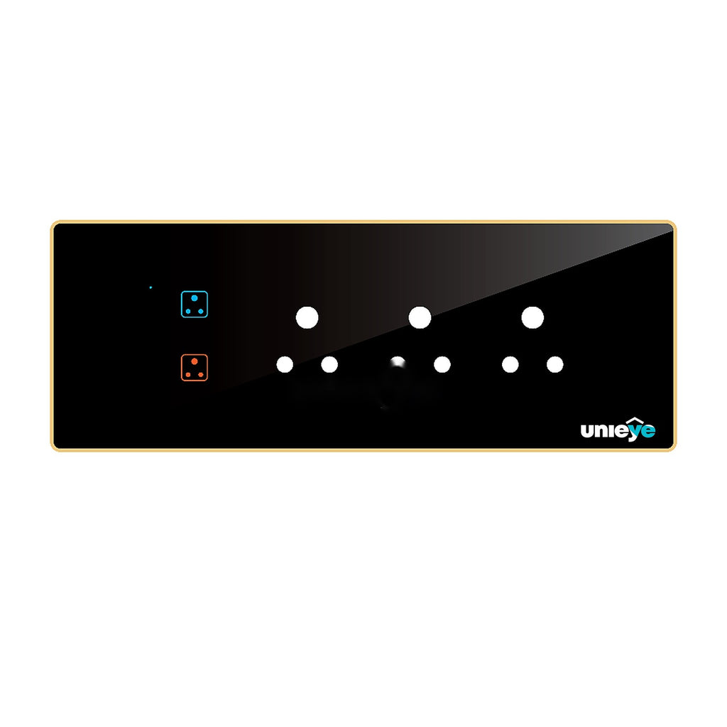 Edge Color Touch 2 Switch 1 16A 3 Socket 6A