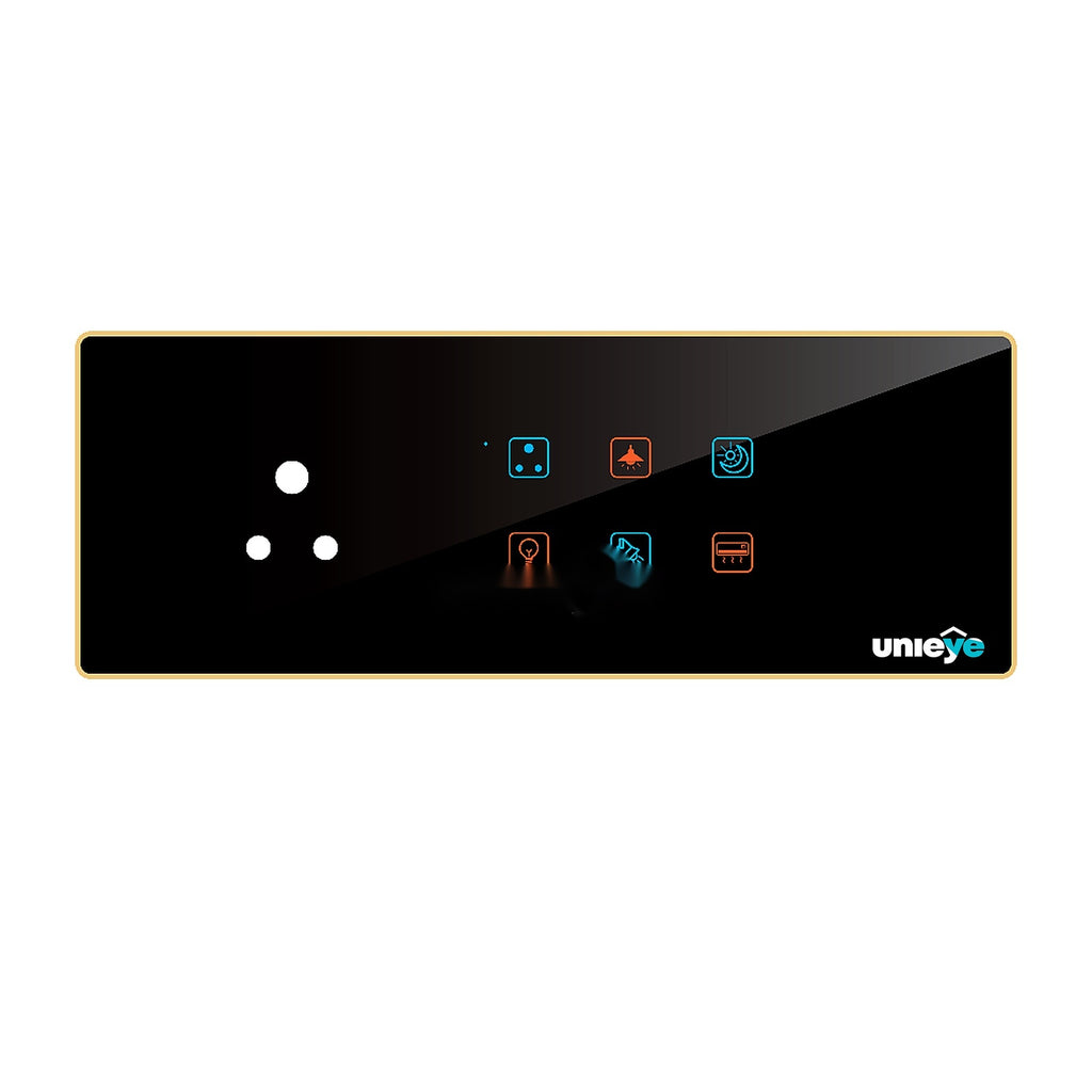 Edge Color Touch 6 Switch 1 Socket 6A