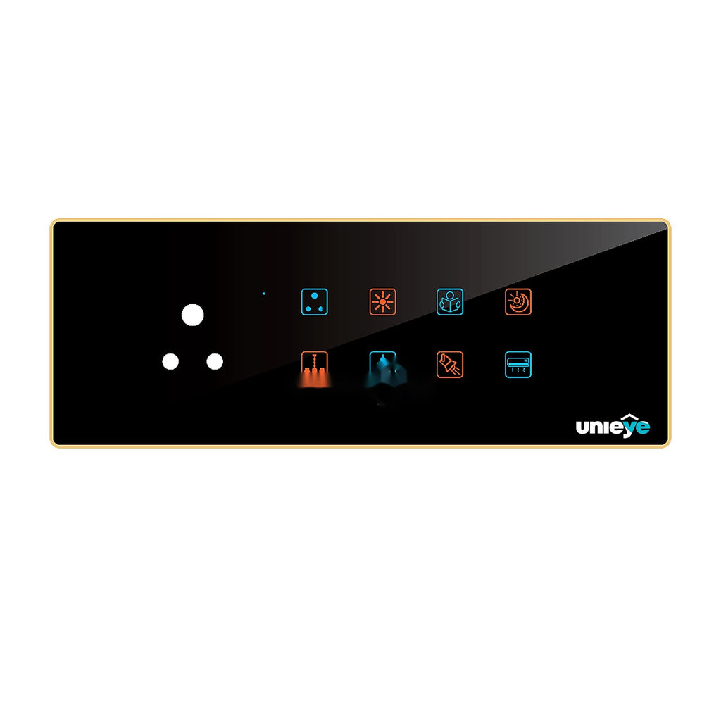 Edge Color Touch 8 Switch 1 Socket 6A