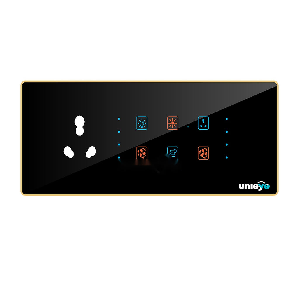 Edge Color Touch 4 Switch 2 Fan 1 Socket 16A