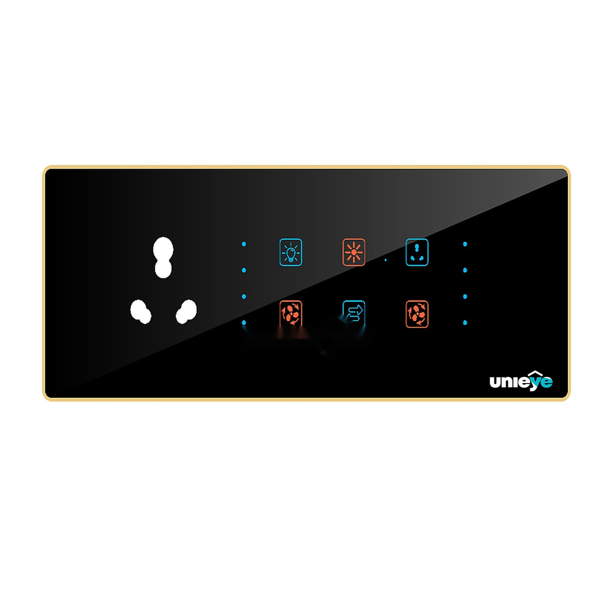 Edge Color Touch 4 Switch 2 Fan 1 Socket 16A