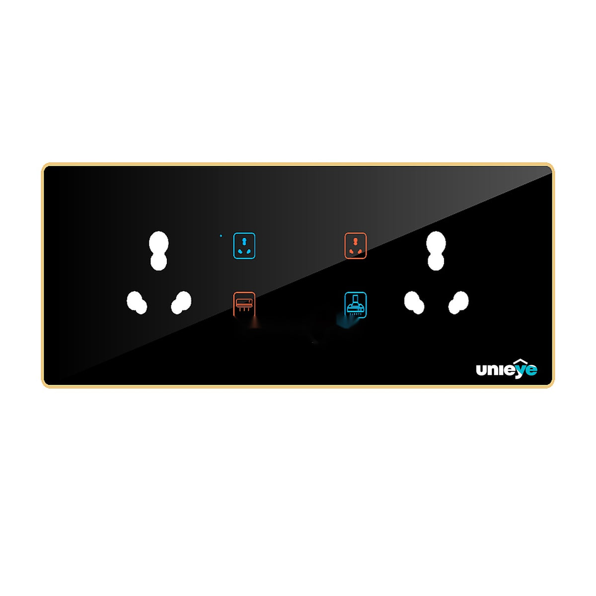 Edge Color Touch 4 Switch 4 16A 2 Socket 16A