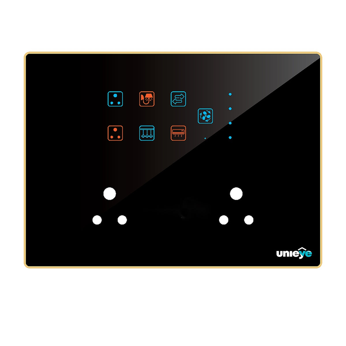 Edge Color Touch 6 Switch 1 Fan 2 Socket 6A