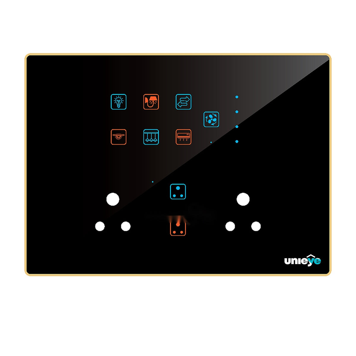 Edge Color Touch 8 Switch 1 Fan 2 Socket 6A
