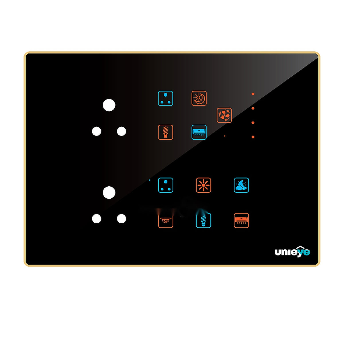 Edge Color Touch 10 Switch 1 Fan 2 Socket 6A