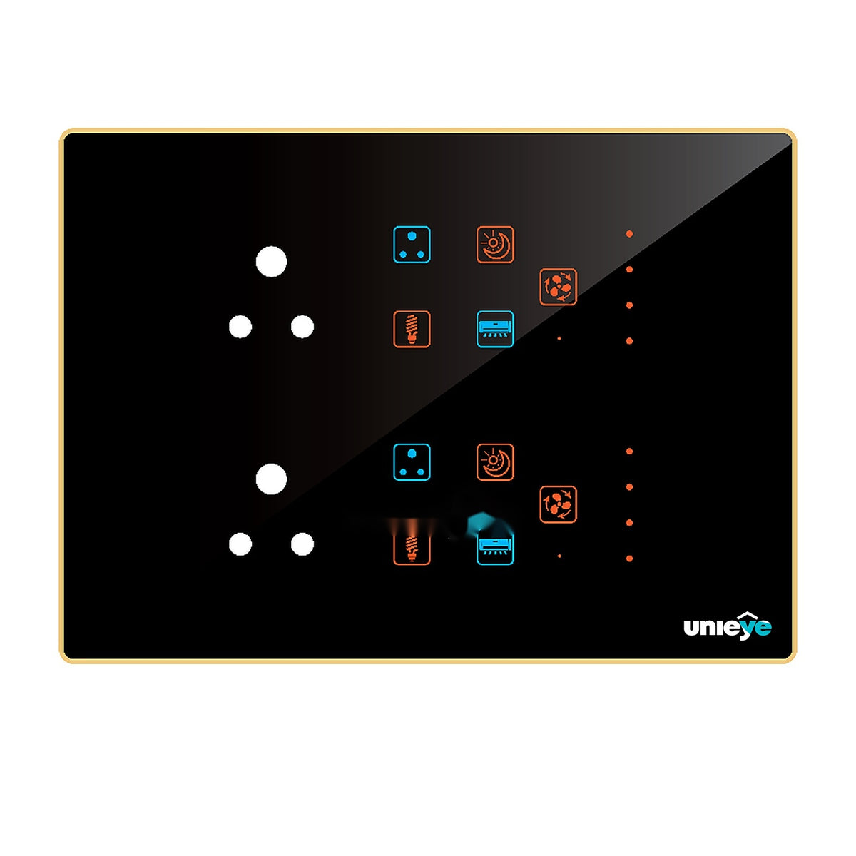 Edge Color Touch 8 Switch 2 Fan 2 Socket 6A