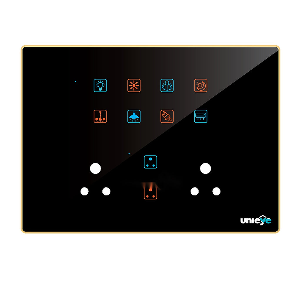 Edge Color Touch 10 Switch 2 Socket 6A