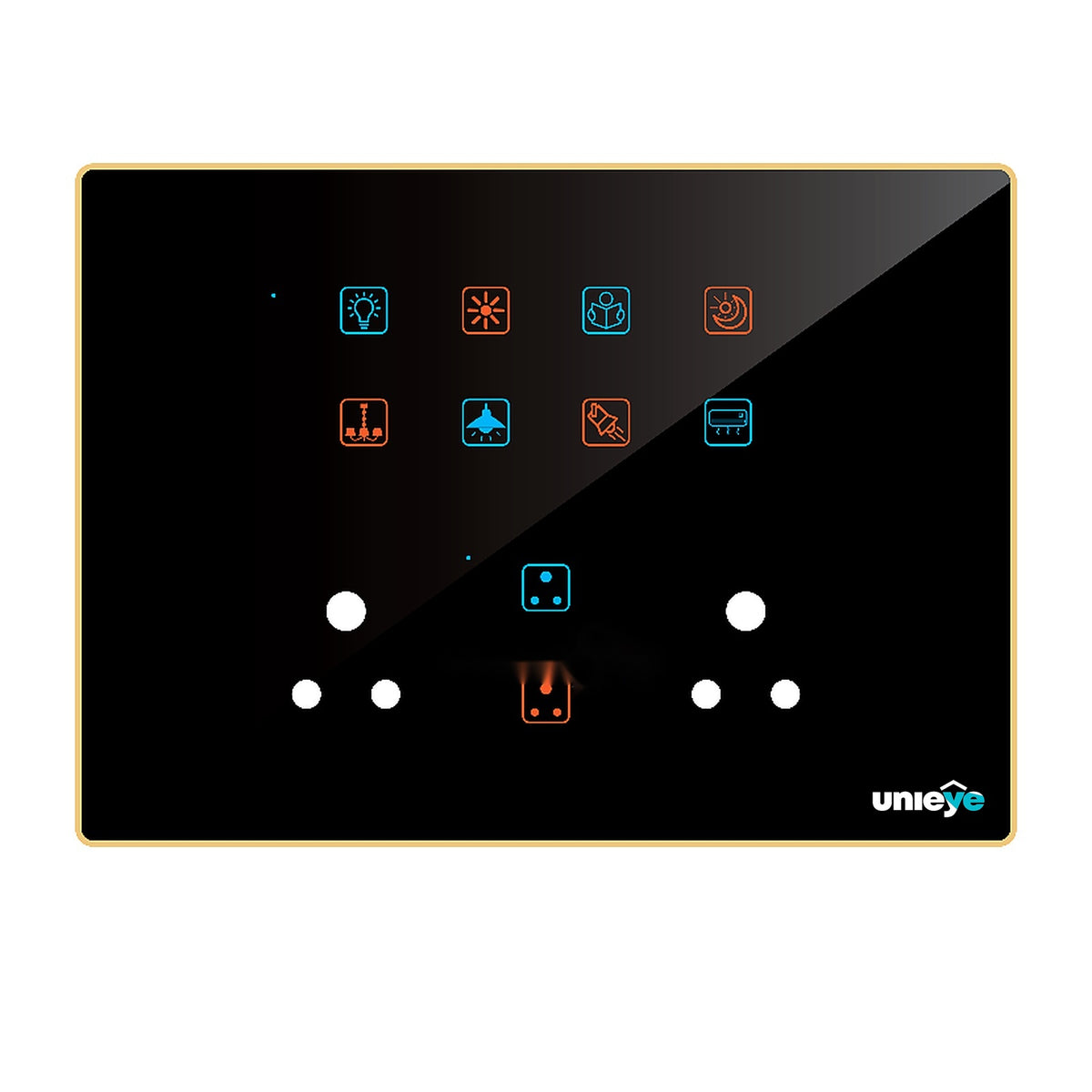 Edge Color Touch 10 Switch 2 Socket 6A