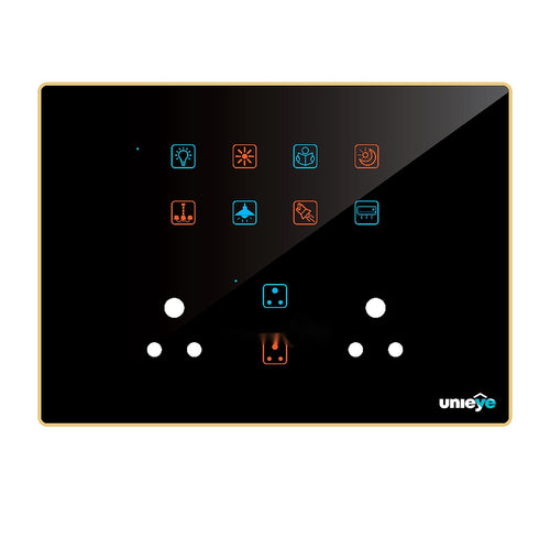 Edge Color Touch 10 Switch 2 Socket 6A