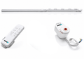 Unieye Curtain Motor + Track + Remote Kit (5-Wire, Expandable)